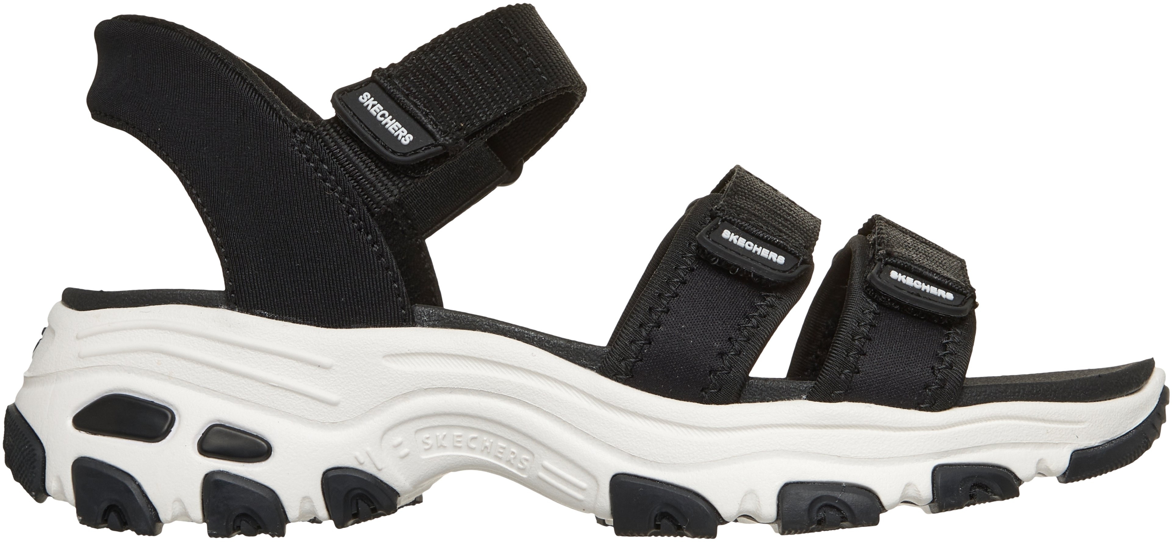 Сандали женские Skechers D'Lites 163651 BLK 39 (9 US) черные фото 1