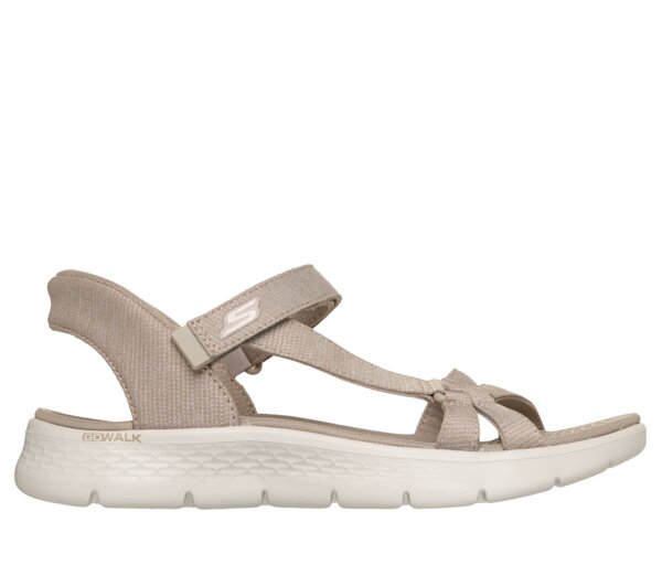 Сандали женские Skechers Go Walk Flex 141481 TPE 41 (11 US) бежевые
