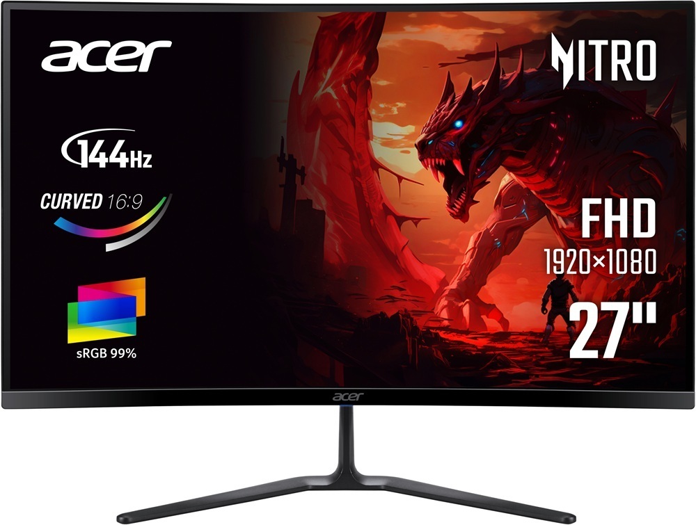 Монітор 27" ACER ED270P0bmipx (UM.HE0EE.005)фото1