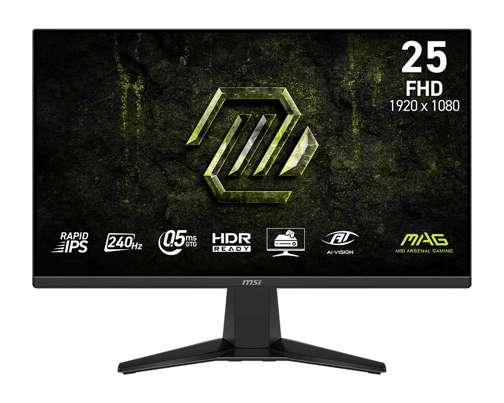 Монітор 24.5" MSI MAG 255F-X24 (9S6-3BC91M-002)фото1