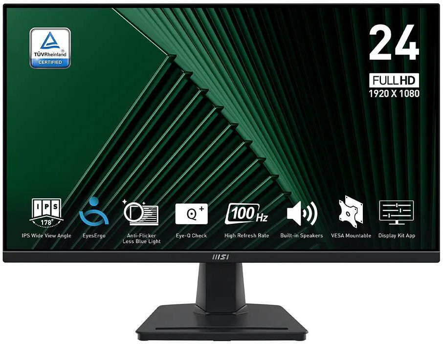 Монітор 23.8" MSI PRO MP245G D-Sub (9S6-3PC1CM-004)фото1