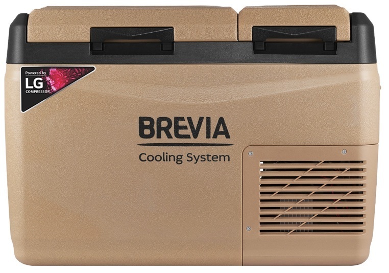 Портативний холодильник BREVIA 31л двокамерний (Компресор LG) (23335) фото 1