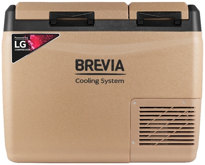 Портативний холодильник BREVIA 39L, двокамерний (Компресор LG) (23405) фото 1