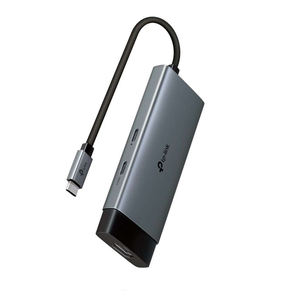 Хаб USB TP-LINK UH5020C USB-C > 2xUSB3.0/1xUSB-C/1xHDMI/1xPD 100Wh (UH5020C)фото1
