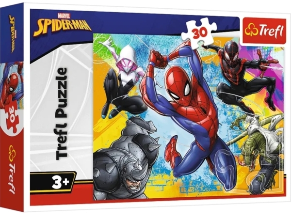 

Пазл Trefl Marvel Spider-man Цвета Человека-паука 30 элементов (5900511183078)