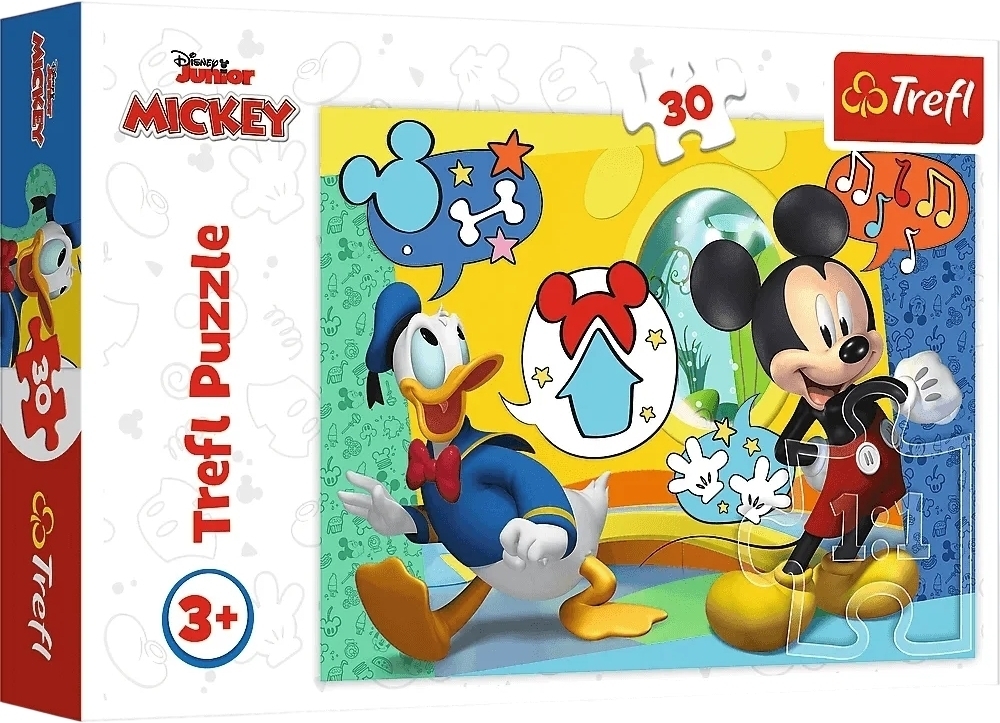Пазл Trefl Mickey&friends Мікі Маус і веселий будинок 30 елементів (5900511182897) фото1