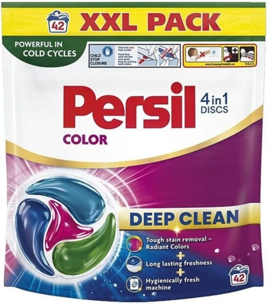 

Диски для стирки Persil Color 4in1 Discs Deep Clean 42 шт