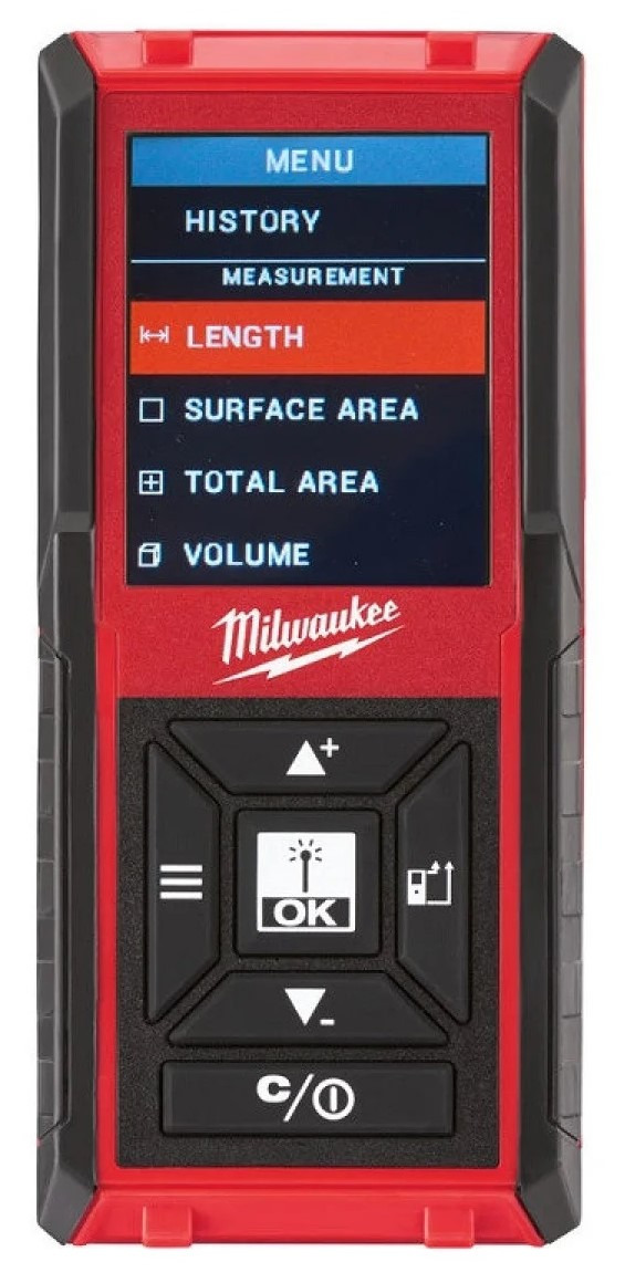 Дальномер лазерный Milwaukee LDM45, 0.05-45м, ±2мм, 2AАA IP54 0.11кг фото 1
