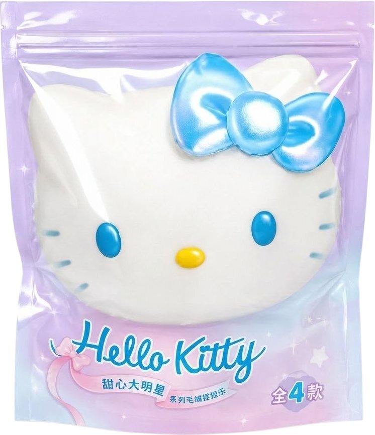 Мягкая игрушка-сюрприз Pop Top Hello Kitty – Звездный стиль (25MR-001) фото1