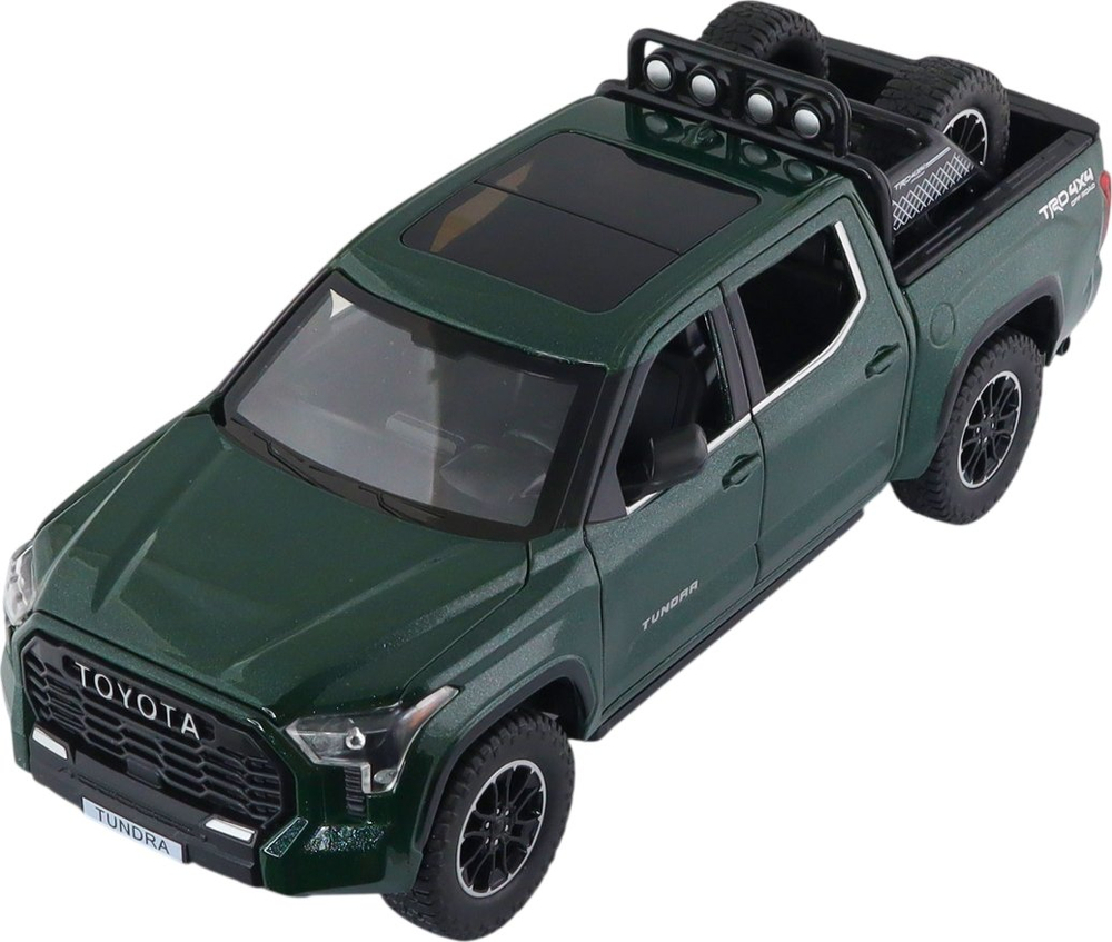Автомодель TechnoDrive Toyota Tundra (зелений, 1:24) (KM08555) фото1