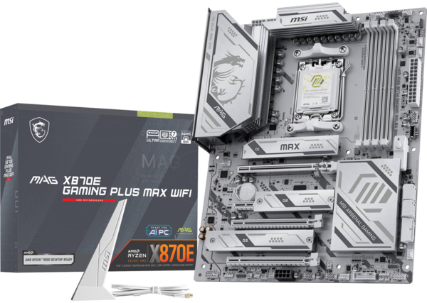 

Материнcкая плата MSI MAG X870E GAMING PLUS MAX WIFI sAM5 X870E (911-7E70-016)