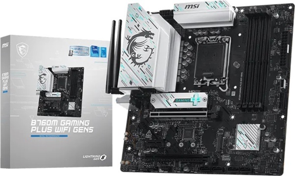 

Материнcкая плата MSI B760M GAMING PLUS WIFI s1700 B760 (911-7D99-060)