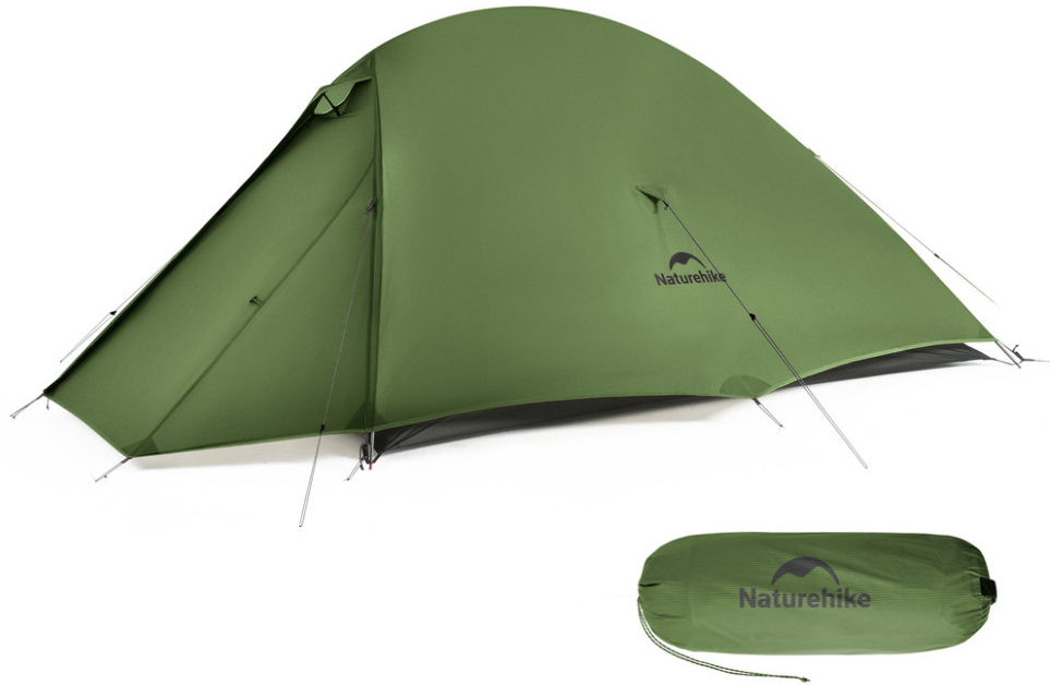 Намет надлегкий двомісний Naturehike Cloud Up Pro CNK2350WS020, темно-зелений фото1