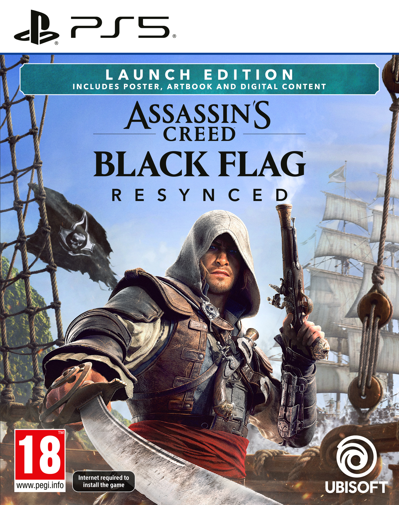 Игра Assassin's Creed Black Flag Resynced Launch edition (PS5) фото 1
