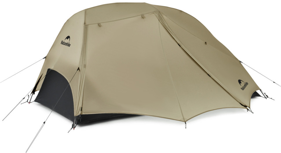 Намет двомісний ультралегкий Naturehike Star River UL CNK2450WS022, коричневий фото1