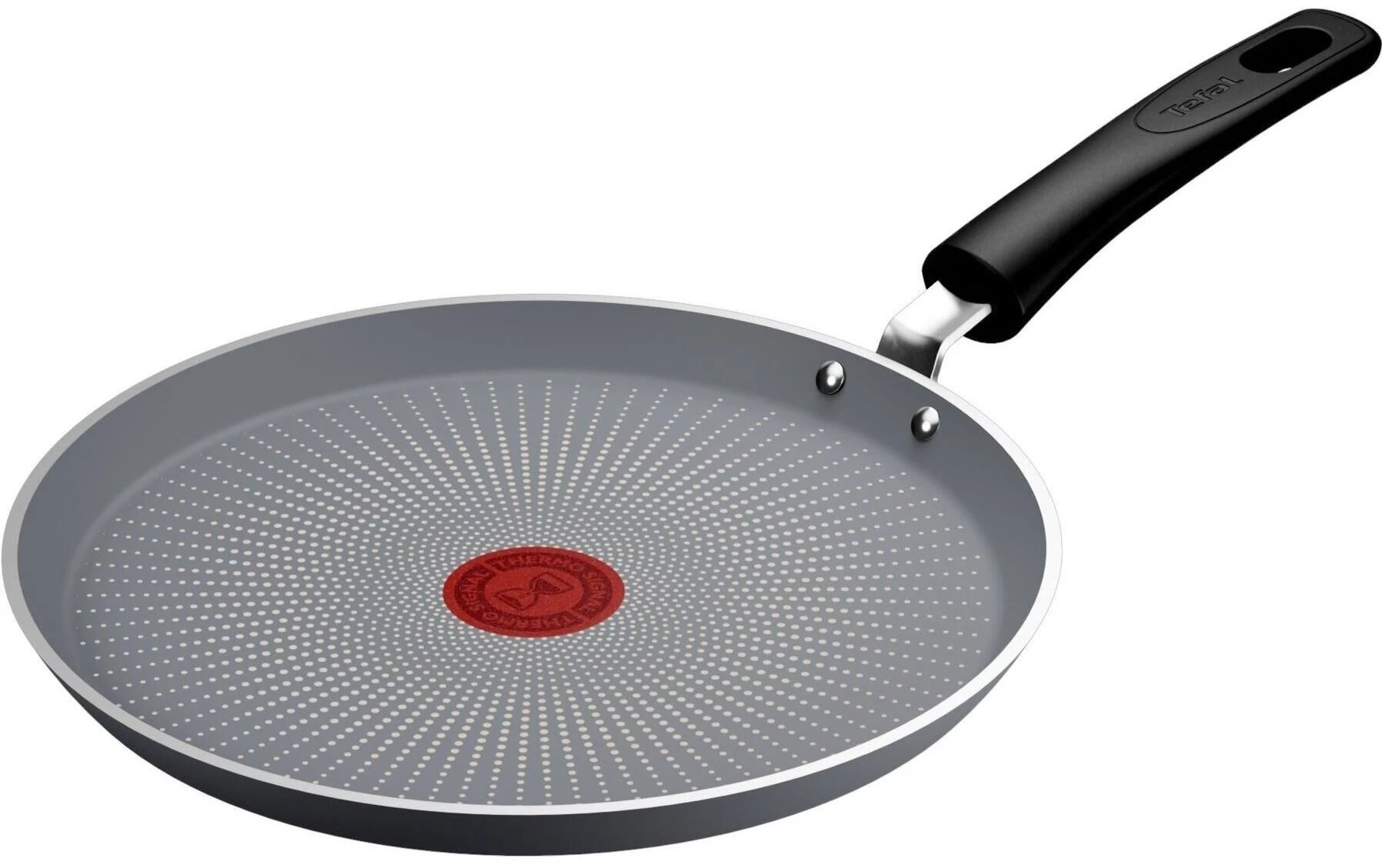 Сковорода для блинов Tefal Halo EUCALYPTUS, 25 см, алюминий, бакелит, серый (G0163802) фото 1