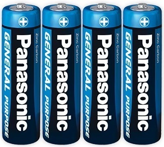 Батарейка Panasonic General Purpose Zinc Carbon AA 4 (R6UPT/4S) фото1