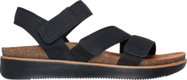 Сандали женские Skechers Lifted Comfort 163252 BLK 39 (9 US) черные фото 