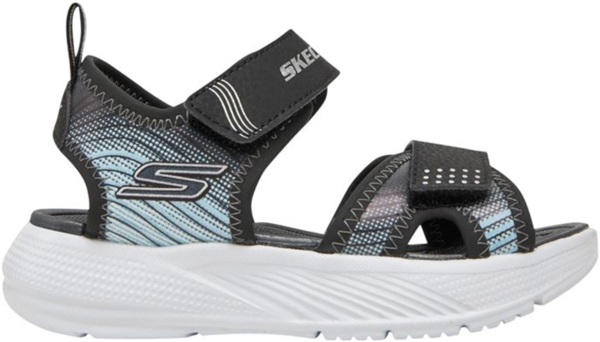 Сандали для мальчиков Skechers Microspec-Splash 407034L GYBL 33.5 (2 US) темно-серые фото 