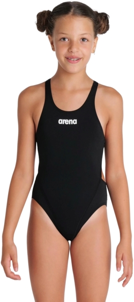 Купальник для девочек Arena Team Swimsuit Swim Tech Solid 004764-550 116 черный фото 