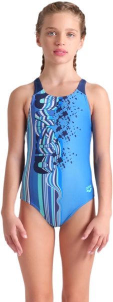 Купальник Arena Palette Swimsuit Swim Pro Back 007918-770 128 голубой/синий фото 