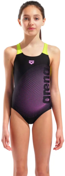 Купальник Arena Dim Light Swimsuit Swim Pro Ba 008104-560 140 желтый/черный фото 
