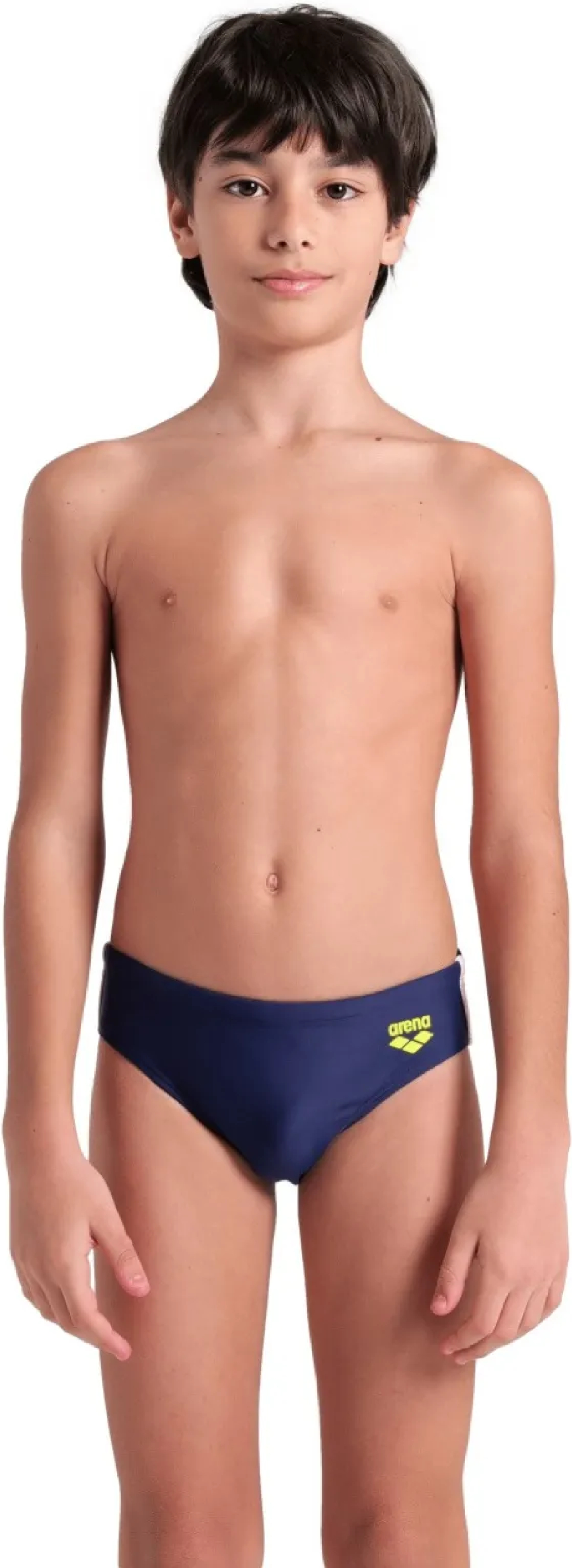Плавки-слипы Arena Swim Briefs Solid 008371-760 140 темно-синие фото1