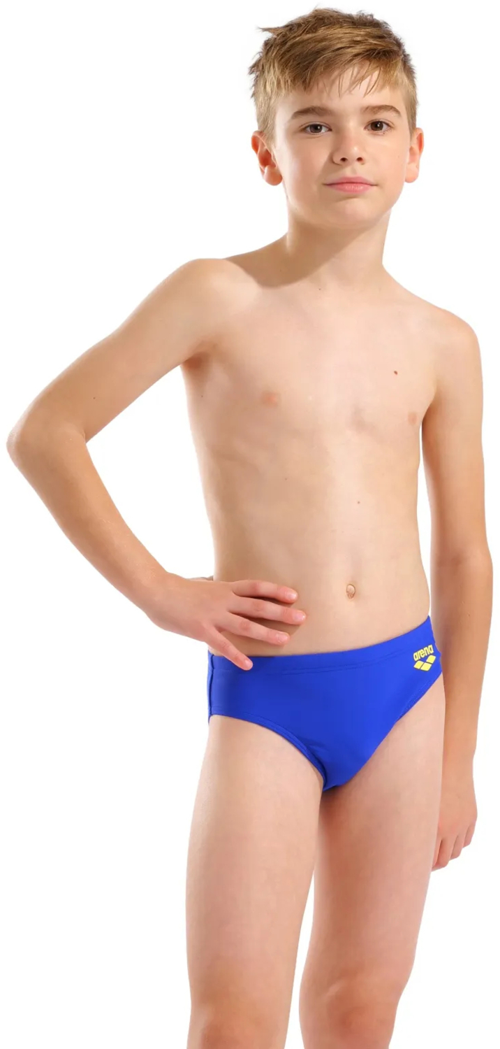 Плавки-слипы для мальчиков Arena Tales Swim Briefs 009086-802 116 синие/желтые