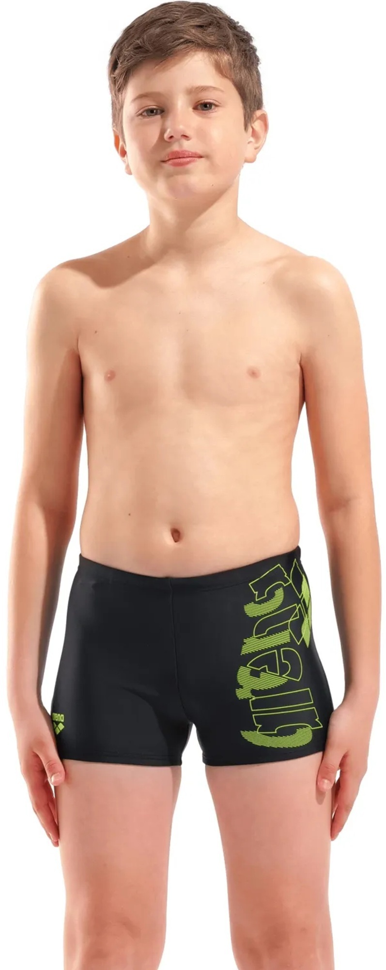 Плавки-шорты для мальчиков Arena Tales Swim Short 009087-506 140 желтые/черные фото1