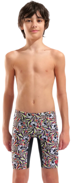Плавки-шорты для мальчиков Arena Fun Skulls Swim Jammer 010297-550 152 черные фото