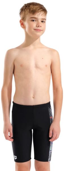 Плавки Arena Lit Logo Swim Jammer 010693-550 152 черные фото 