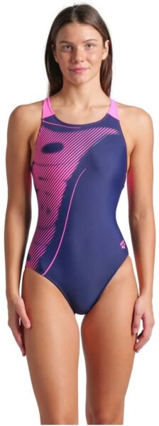 Купальник Arena Bright Glare Swimsuit V Back 008930-790 42 фіолетовийфото