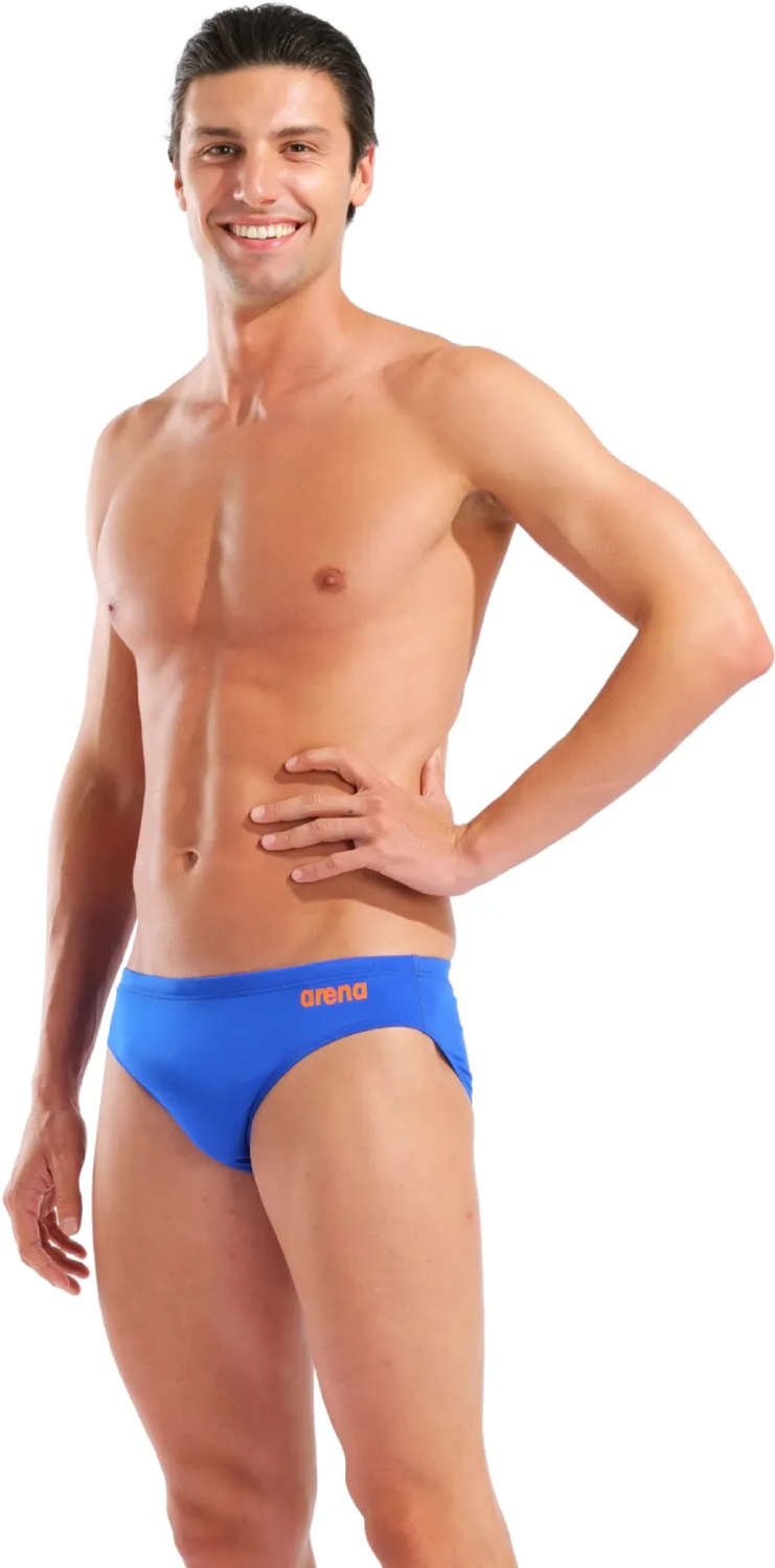 Плавки-слипы Arena Team Swim Briefs Solid 004773-803 95 синие