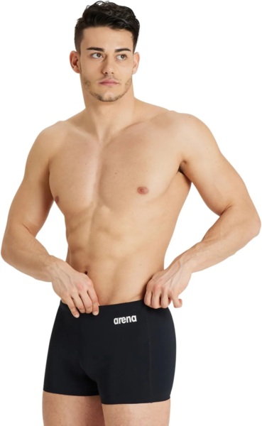 

Плавки-боксеры мужские Arena Team Swim Short Solid 004776-550 105 черные/белые
