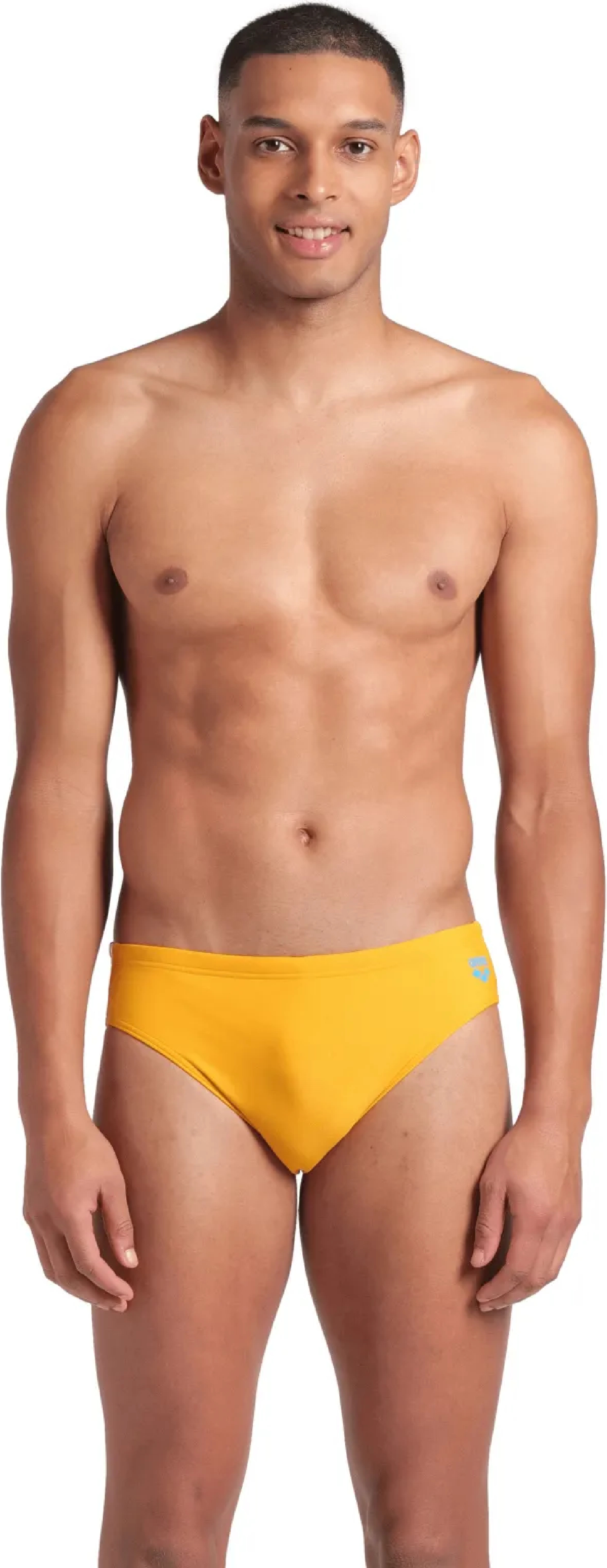 Плавки-слипы Arena Icons Swim Briefs Solid 005049-301 80 оранжевые фото1