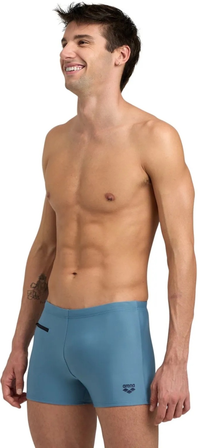 Плавки-боксеры мужские Arena Zip Swim Short 006159-550 80 серые