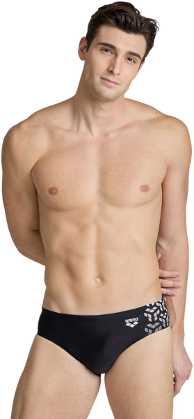 Плавки-слипы Arena Kikko V Swim Briefs 006750-510 80 черные/белые фото