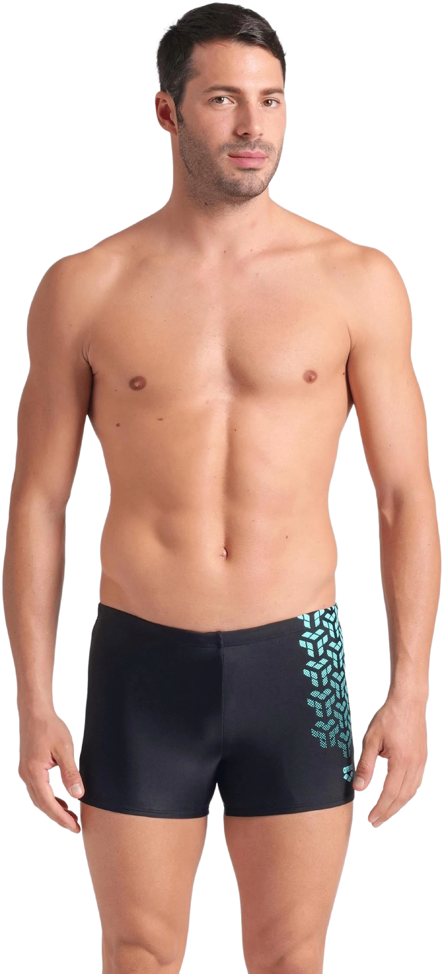 Плавки-шорты Arena Kikko V Swim Short 006703-508 80 черные/зеленые фото1