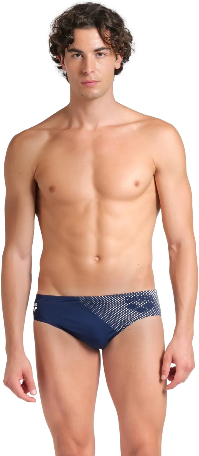 Плавки-слипы Arena Foggy Dots Swim Briefs 008482-701 85 темно-синие