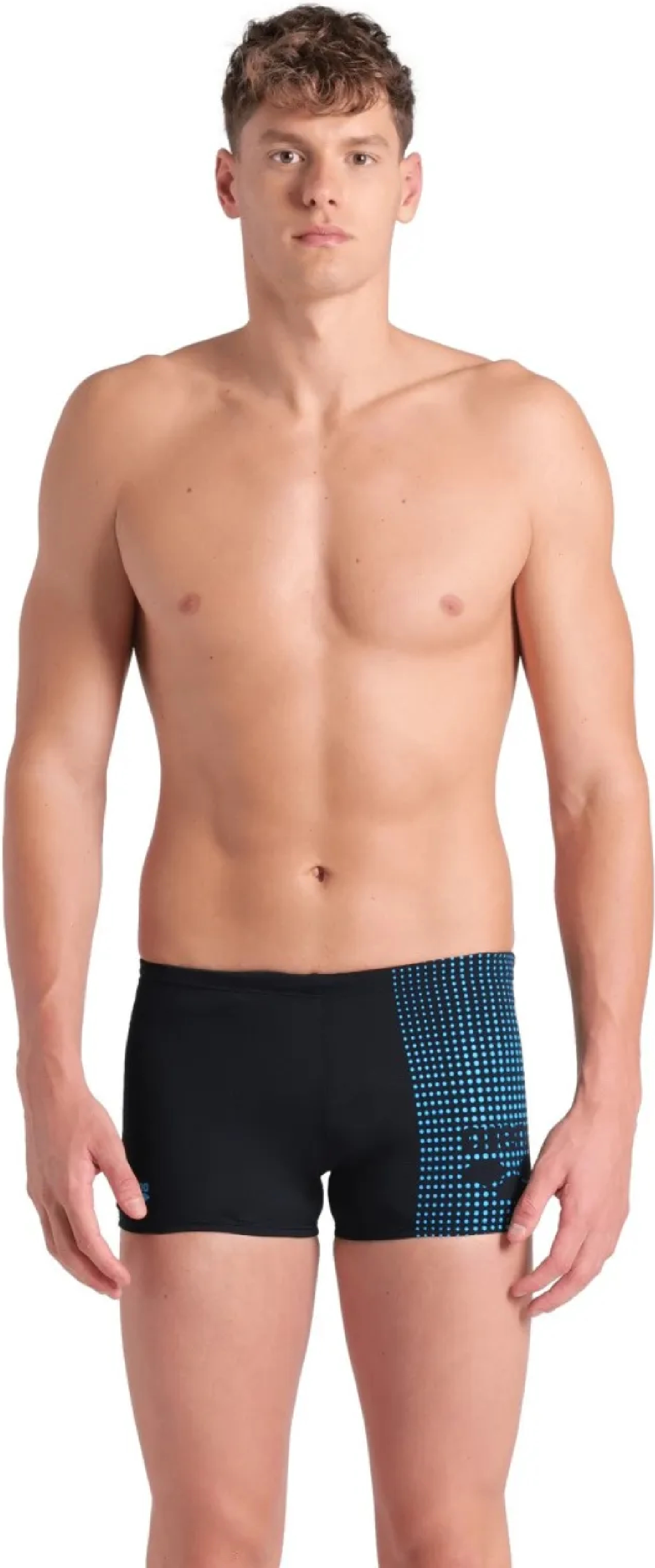 Плавки-шорты Arena Foggy Dots Swim Short 008483-500 85 черные фото1