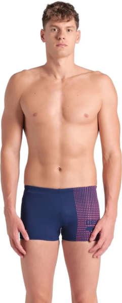Плавки-шорты Arena Foggy Dots Swim Short 008483-700 85 темно-синие/коралловые фото