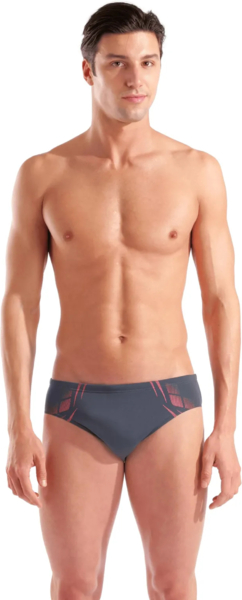Плавки-слипы Arena Poseidonia Swim Briefs 009075-504 80 темно-серие фото