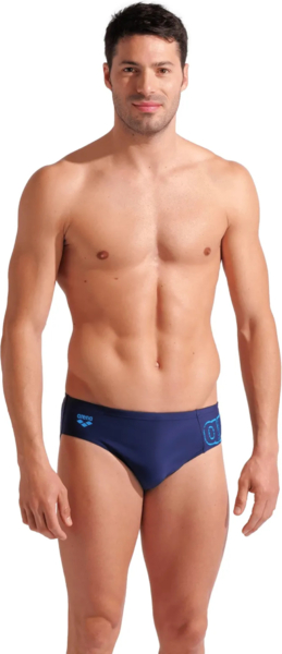 Плавки-слипы Arena Scratchy Swim Briefs 010282-700 85 темно-синие фото