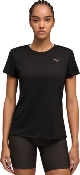 Футболка жіноча Puma Run Club Graphic Tee 528442-01 M чорнафото