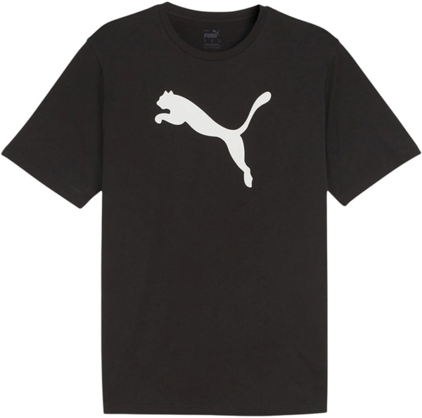 Футболка мужская Puma Teamrise Logo Jersey 658705-03 S черная/белая фото 