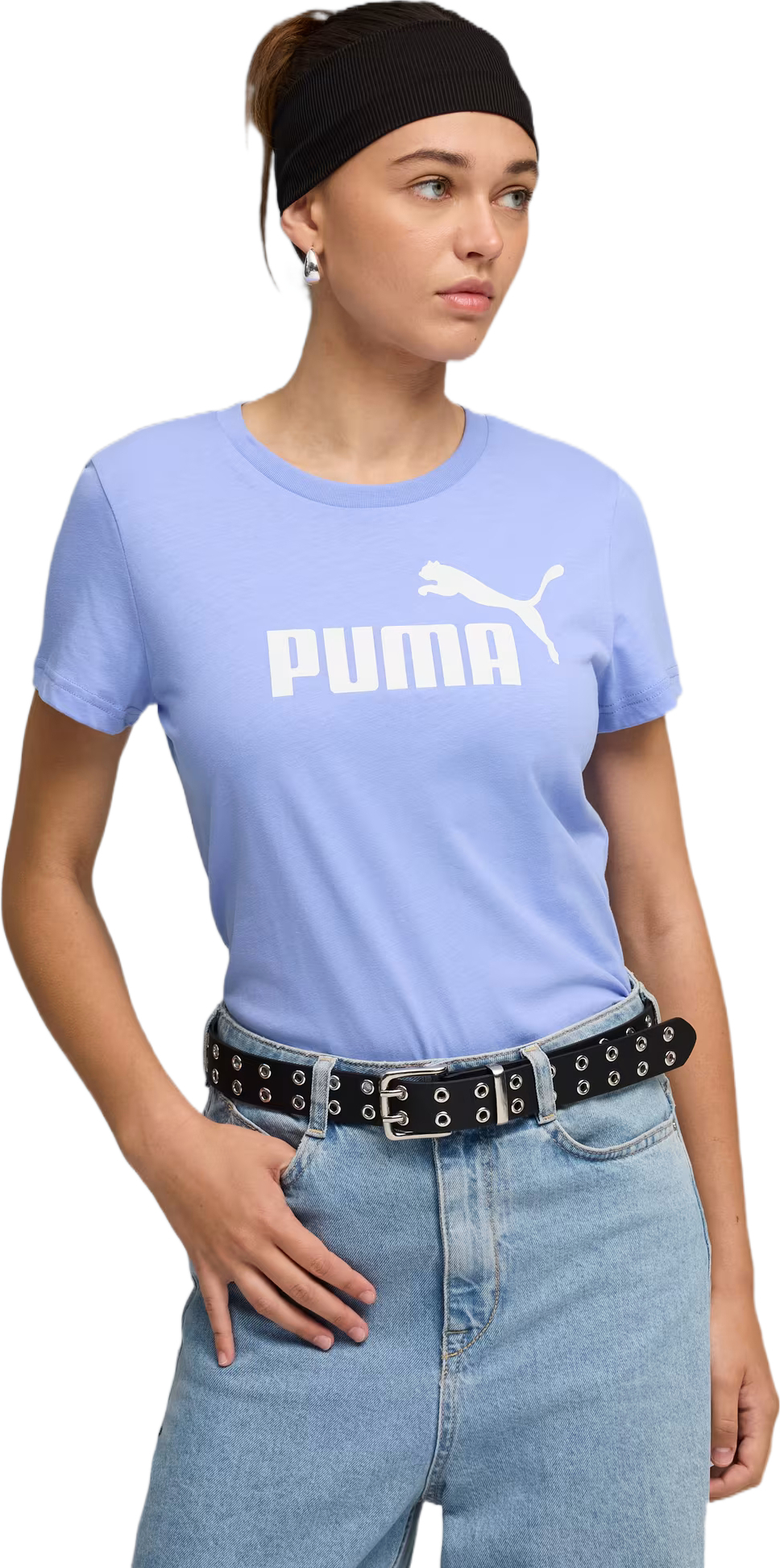Футболка жіноча Puma Ess No. 1 Logo Tee 682371-59 XL лавандовафото1