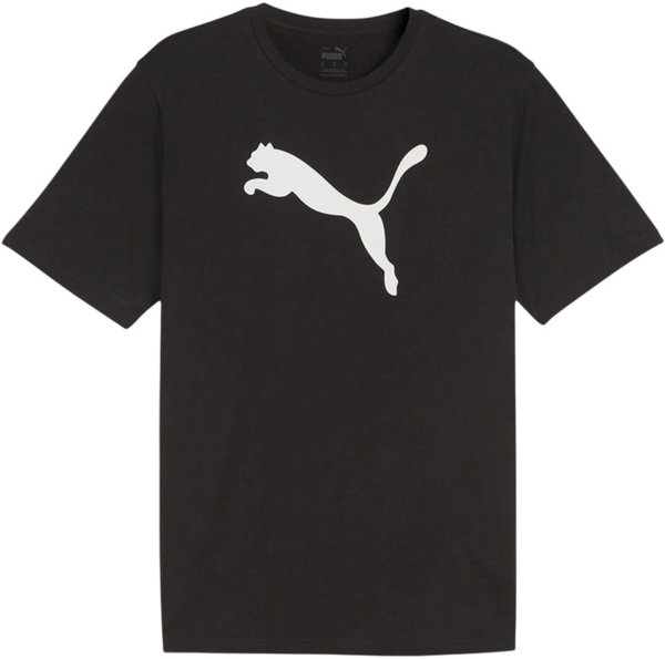 Футболка мужская Puma Teamrise Logo Jersey 658705-03 XL черная/белая фото 