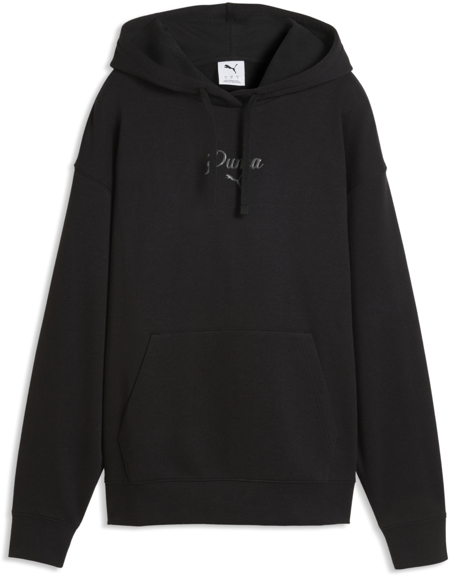 Худі жіноче Puma Ess Script Hoodie 691761-01 L чорнефото1