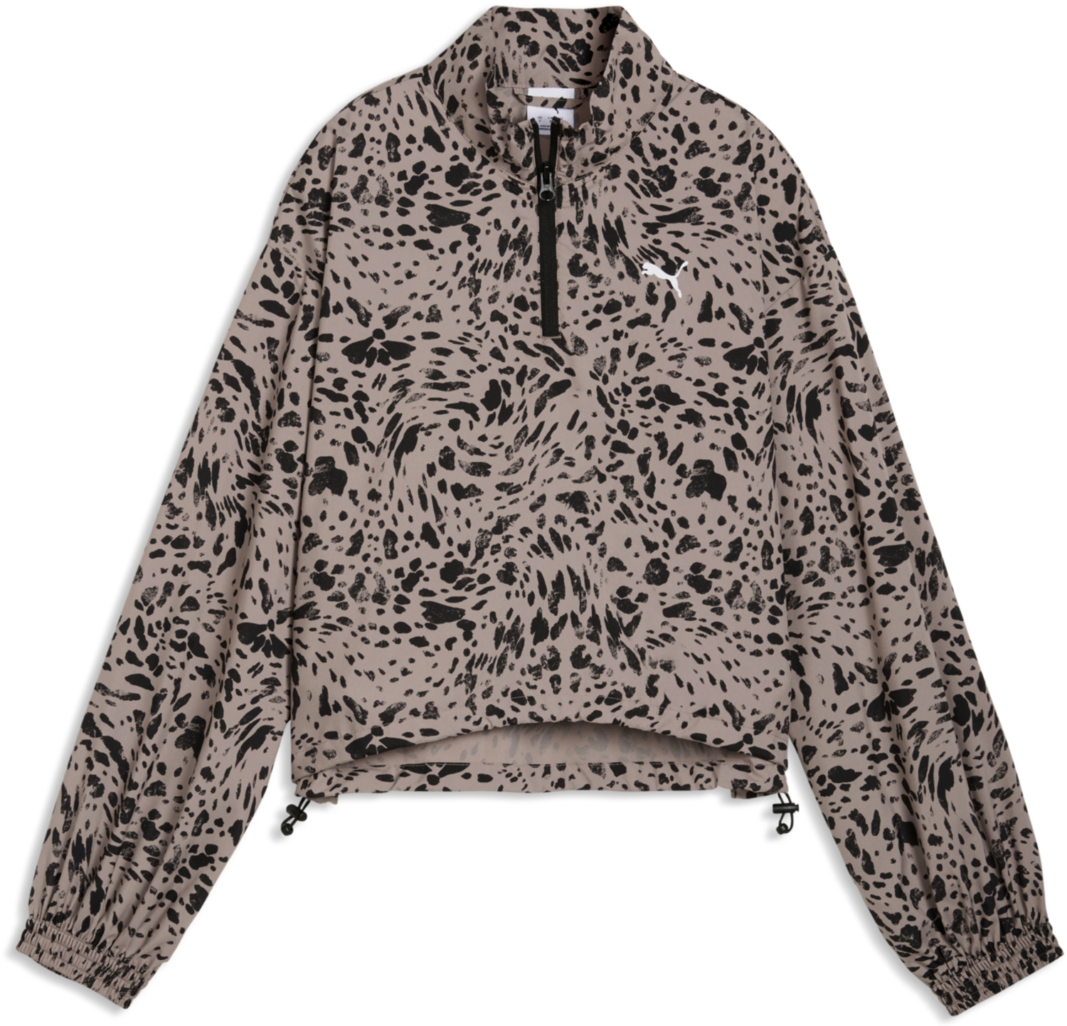 Спортивна кофта жіноча Puma Ess Graphic Animal Half-Zip 692465-88 S бежева