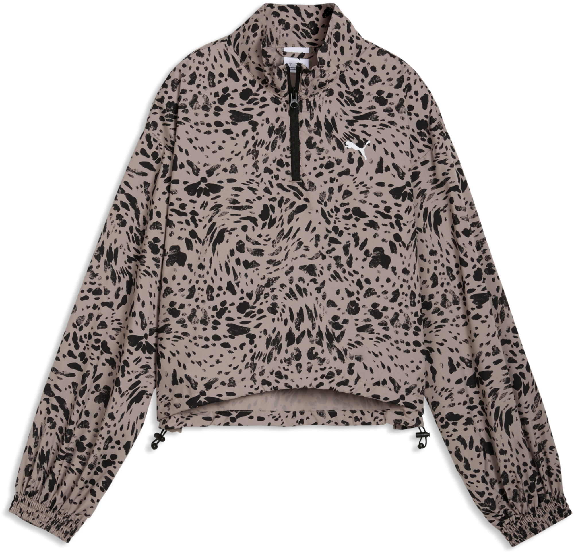Спортивна кофта жіноча Puma Ess Graphic Animal Half-Zip 692465-88 S бежевафото1